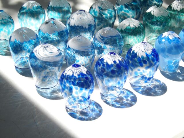 🗻🎐

#shiraishiglassstudio 
#白石ガラス工房 
#風鈴 
#富士山 
#glasswork